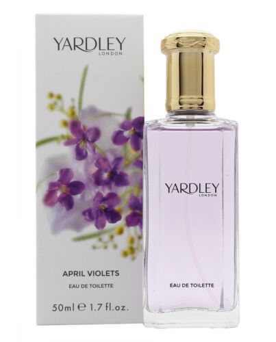 Yardley April Violets Eau de Toilette 50ml Spray-A110152