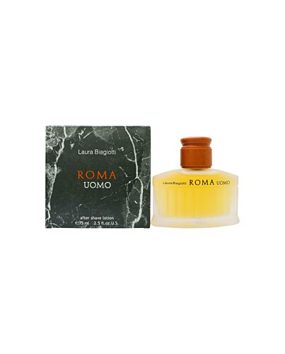 Laura Biagiotti Roma Uomo Aftershave 75ml Splash-B96504