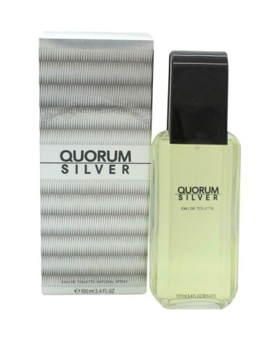 Antonio Puig Quorum Silver Eau de Toilette 100ml Spray-C8728