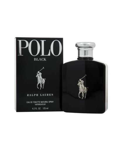 Ralph Lauren Polo Black Eau de Toilette 125ml Spray-D80266