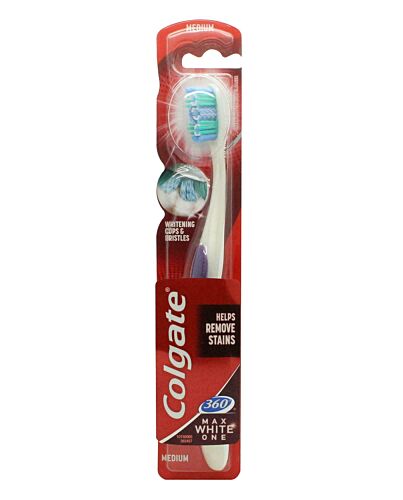 Colgate Max White 360º One Toothbrush Medium-D815378