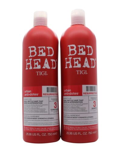 Tigi Duo Pack Bed Head Urban Antidotes Resurrection 750ml Shampoo + 750ml Conditioner-E035187