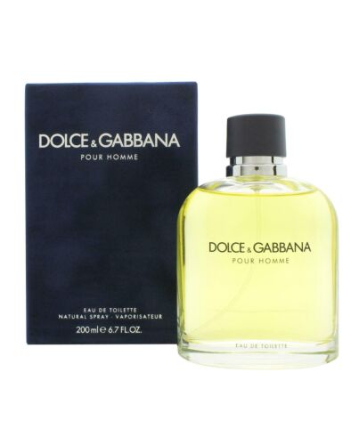 Dolce & Gabbana Pour Homme Eau de Toilette 200ml Spray-F09203