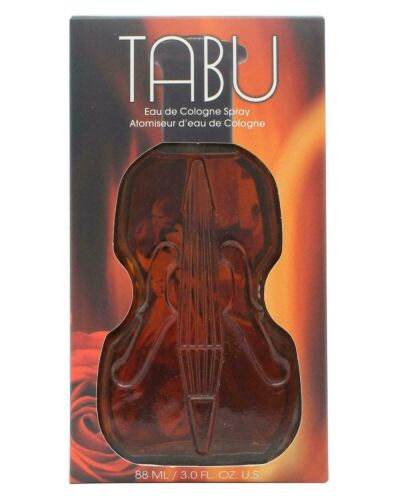 Dana Tabu Eau de Cologne 88ml Spray Violin Bottle-F12751