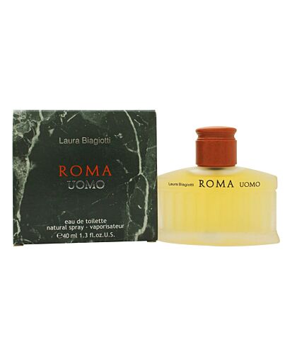 Laura Biagiotti Roma Uomo Eau de Toilette 40ml Spray-F6803