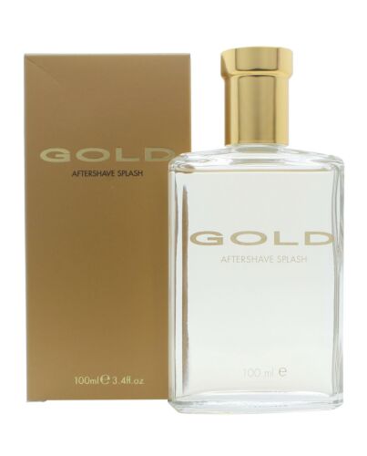 Parfums Bleu Limited Gold Aftershave 100ml Splash-F9977