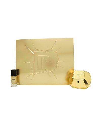 Paco Rabanne Lady Million Gift Set 50ml EDP + 9ml Lady Million Gold Nail Polish-G318839