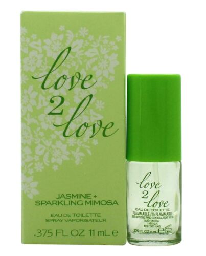 Love2Love Jasmine + Sparkling Mimosa Eau de Toilette 11ml Spray-G401627