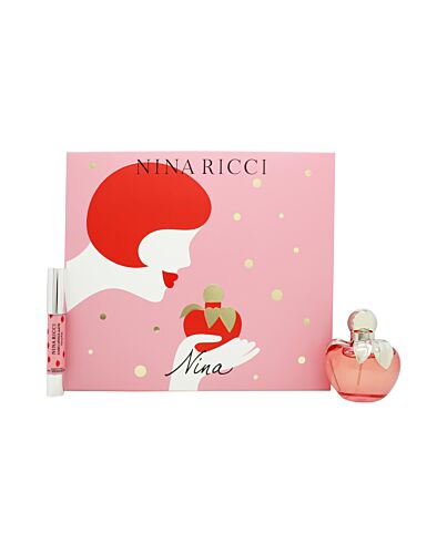 Nina Ricci Nina Gift Set 50ml EDT + 2.5ml Lipstick-G482840