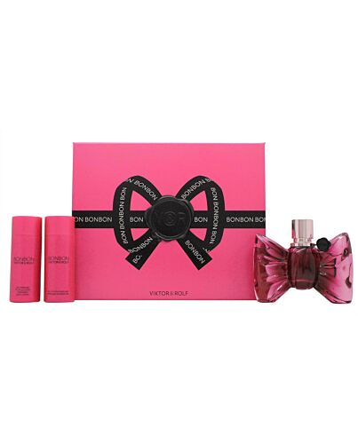 Viktor & Rolf Bonbon Gift Set 50ml EDP + 50ml Body Lotion + 50ml Shower Gel-G888614