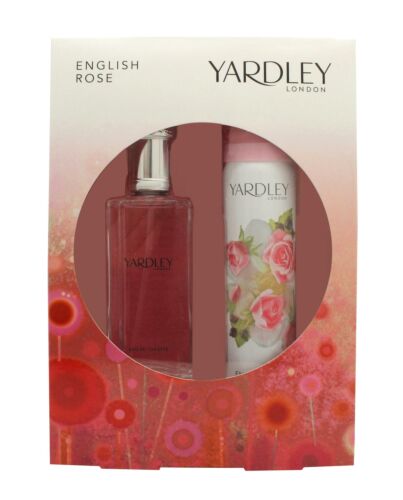 Yardley English Rose Gift Set 50ml EDT + 75ml Body Spray-H193252