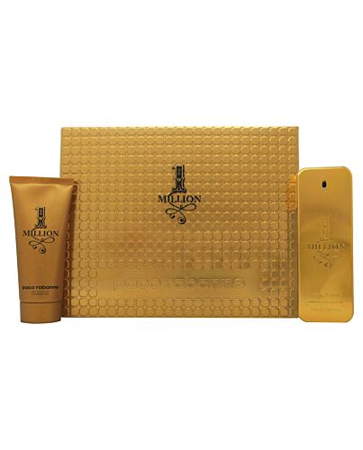 Paco Rabanne 1 Million Gift Set 100ml EDT + 100ml Shower Gel-H51175