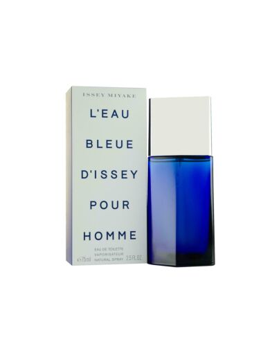 Issey Miyake L'Eau Bleue d'Issey Pour Homme Eau de Toilette 75ml Spray-J04181