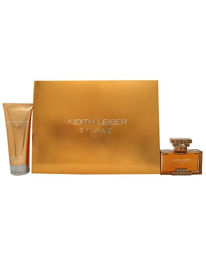 Judith Leiber Topaz Gift Set 40ml EDP + 100ml Body Lotion-J13555