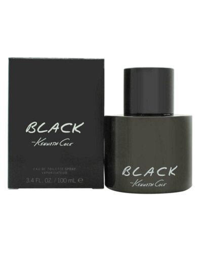 Kenneth Cole Black for Men Eau de Toilette 100ml Spray-J39881