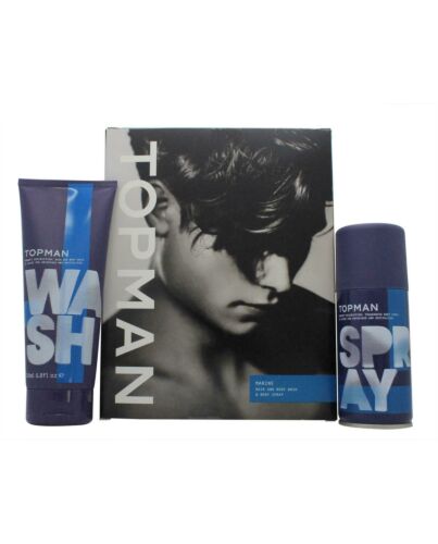 Topman Marine Gift Set 150ml Body Spray + 200ml Hair & Body Wash-K44793