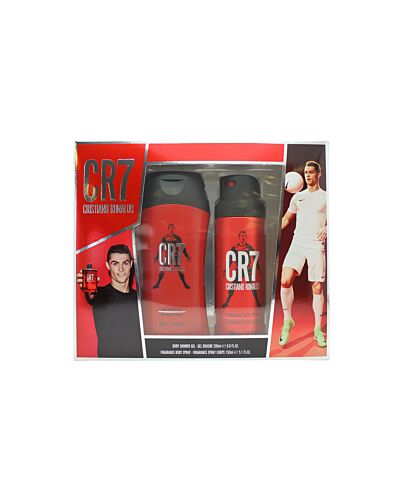 Cristiano Ronaldo CR7 Gift Set 200ml Shower Gel + 150ml Body Spray-K675192