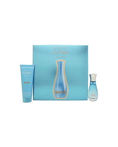 Davidoff Cool Water Woman Wave Gift Set 30ml EDT + 75ml Body Lotion-K825207