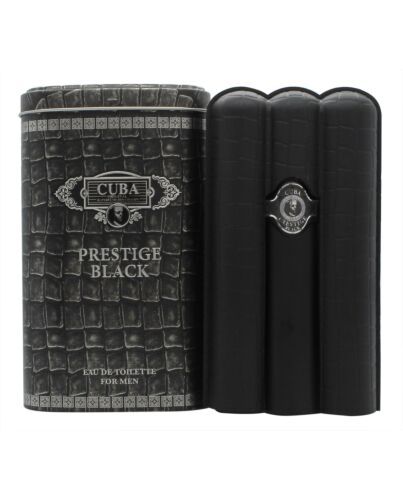 Cuba Prestige Black Eau de Toilette 90ml Spray-L27945