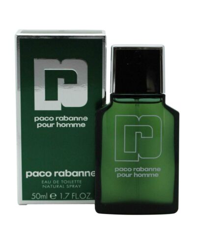 Paco Rabanne Pour Homme Eau de Toilette 50ml Spray-L5292