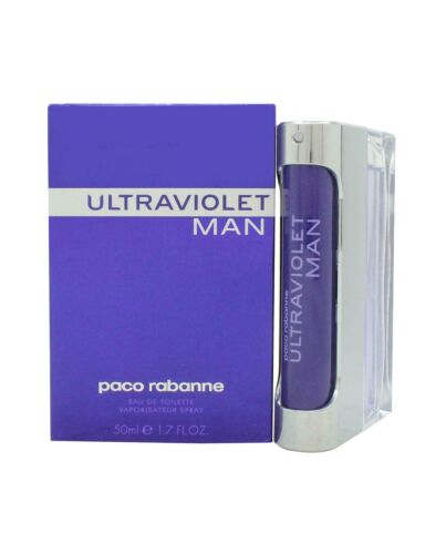 Paco Rabanne Ultraviolet Man Eau De Toilette 50ml Spray-L7412