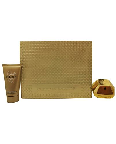 Paco Rabanne Lady Million Gift Set 50ml EDP + 75ml Body Lotion-N824546