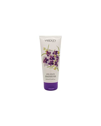 Yardley April Violets Exfoliating Body Scrub 200ml-P094611