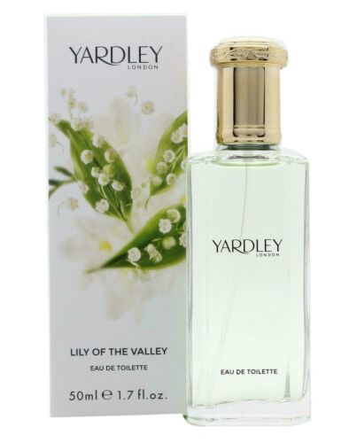 Yardley Lily of the Valley Eau de Toilette 50ml Spray-P53615