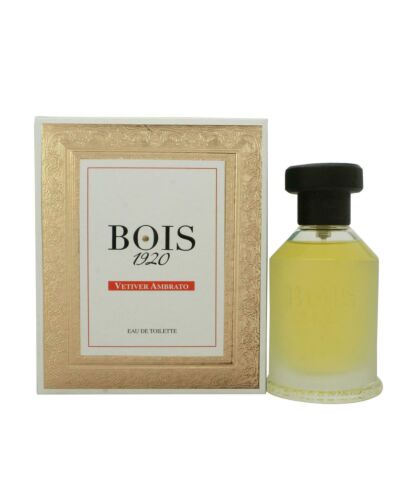 Bois 1920 Vetiver Ambrato Eau de Toilette 100ml Spray-P648610