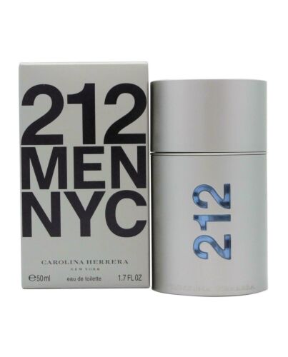 Carolina Herrera 212 Men Eau De Toilette 50ml Spray-P7238