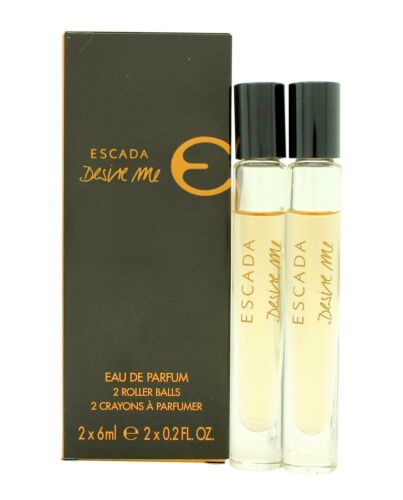 Escada Desire Me Miniature Gift Set 2 x 6ml EDP Roll On-Q291113