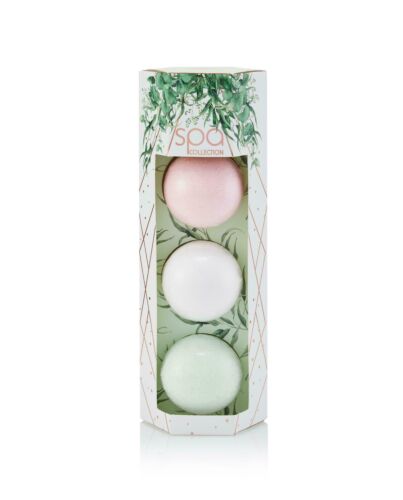 Style & Grace Spa Botanique Floral Bombs Gift Set 3 x 60g Bath Fizzers-S413205