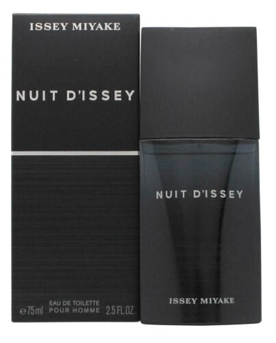 Issey Miyake Nuit d'Issey for Men Eau de Toilette 75ml Spray-T84293