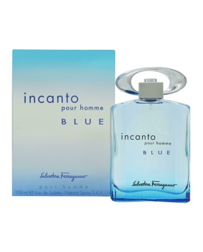 Salvatore Ferragamo Incanto Pour Homme Blue Eau de Toilette 100ml Spray-U03847