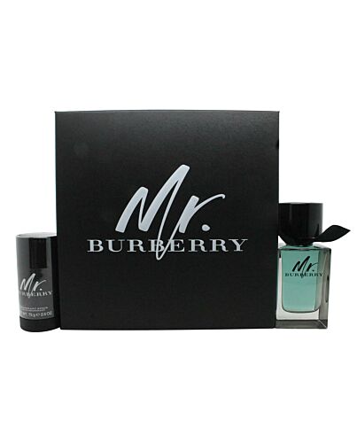 Burberry Mr. Burberry Gift Set 100ml EDT + 75g Deodorant Stick-V391188