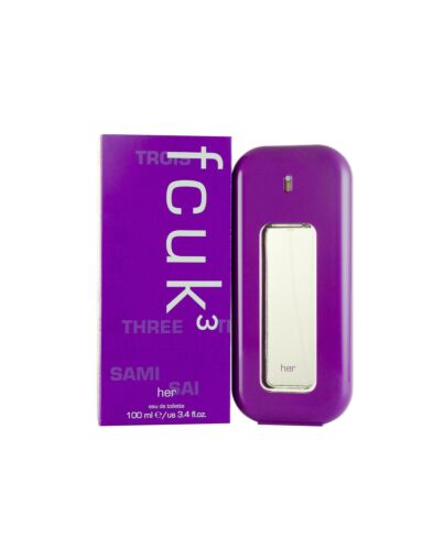 FCUK FCUK 3 Eau de Toilette 100ml Spray-X27458