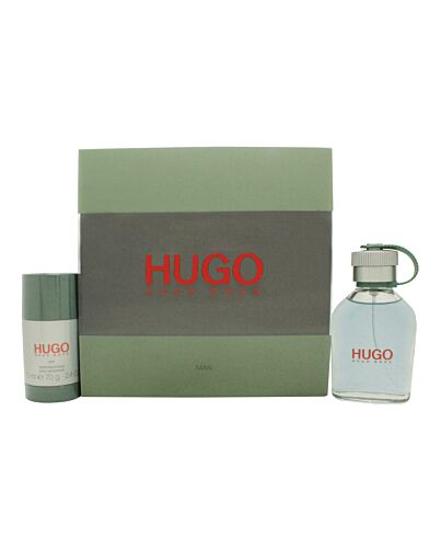 Hugo Boss Hugo Man Gift Set 75ml EDT + 75ml  Deodorant Stick-X667421