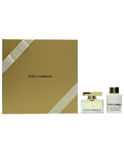 Dolce & Gabbana The One Gift Set 50ml EDP + 100ml Body Lotion-Y15546