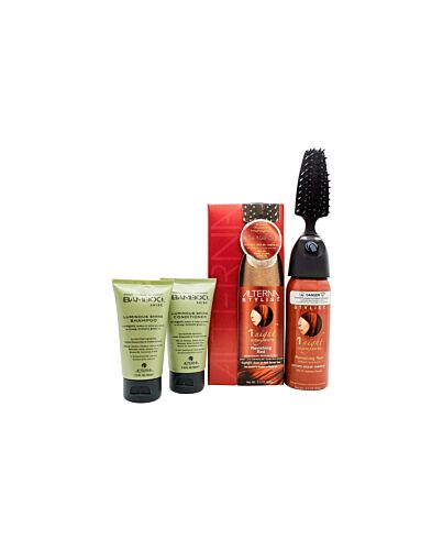 Alterna Stylist Gift Set 90ml 1 Night Highlights in Ravish Red + 40ml Bamboo Shine Conditioner + 40ml Bamboo Shine Shampoo-Y950421