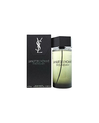 Yves Saint Laurent La Nuit de L'Homme Eau de Toilette 200ml Spray-B76452