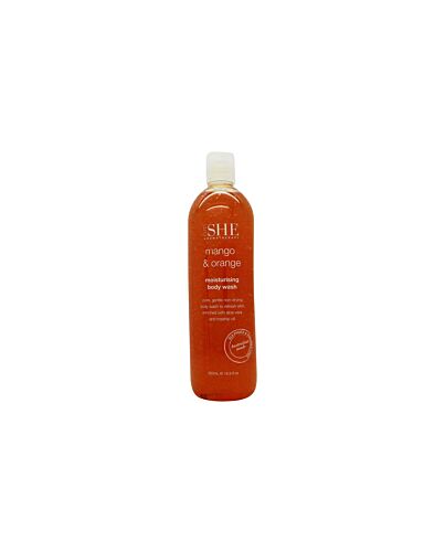 Om She Aromatherapy Mango and Orange Body Wash 500ml-K265191