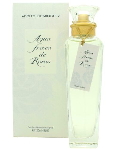 Adolfo Dominguez Agua Fresca de Rosas Eau De Toilette 120ml Spray-V81855