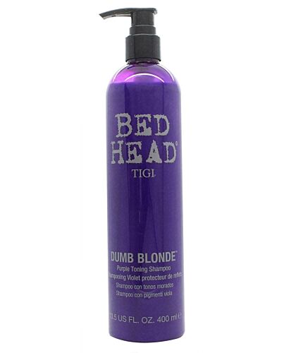 Tigi Bed Head Dumb Blonde Purple Toning Shampoo 400ml-W696315