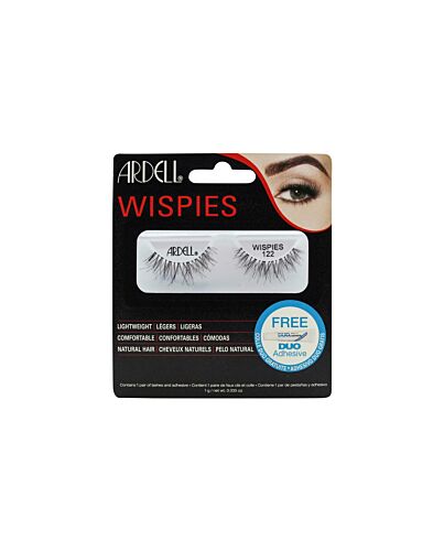 Ardell Wispies False Eyelashes - 122 Black-X227434