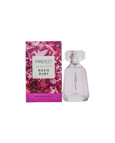 Yardley Rosie Ruby Eau de Toilette 50ml Spray-F71425