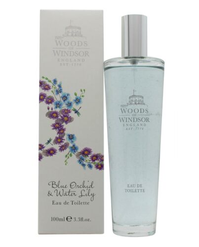 Woods of Windsor Blue Orchid & Water Lily Eau de Toilette 100ml Spray-D796100