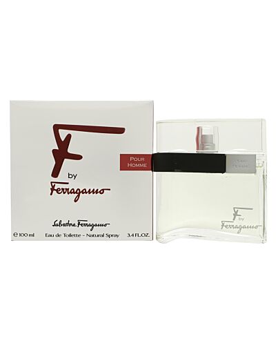 Salvatore Ferragamo F By Ferragamo Pour Homme Eau De Toilette 100ml Spray-D26895