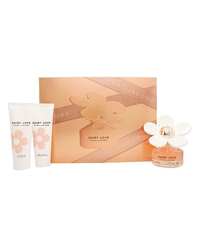 Marc Jacobs Daisy Love Gift Set 50ml EDT + 75ml Shower Gel + 75ml Body Lotion-F17677