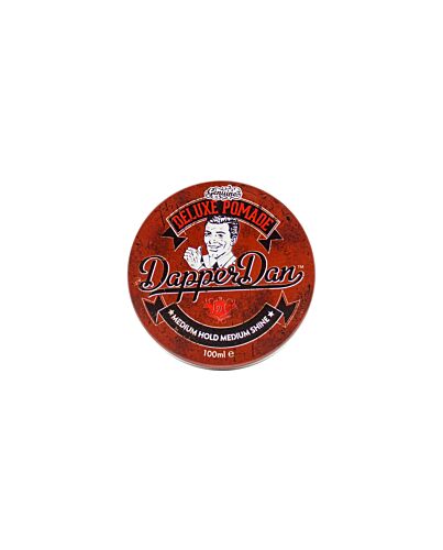 Dapper Dan Deluxe Pomade 100ml - Medium Hold Medium Shine-O22986