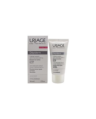 Uriage Dépiderm Anti-Brown Spot Hand Cream SPF15 50ml-W541832